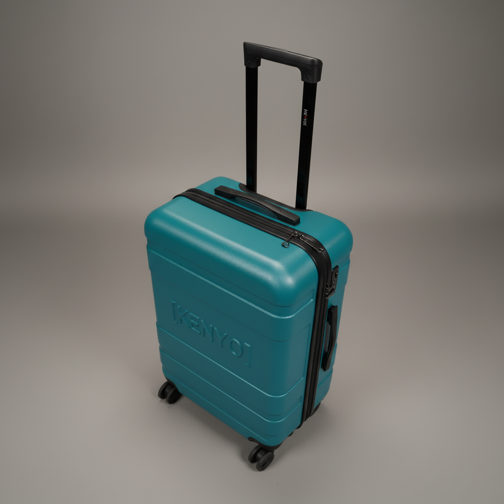 Ensemble 3 valises "VERT"