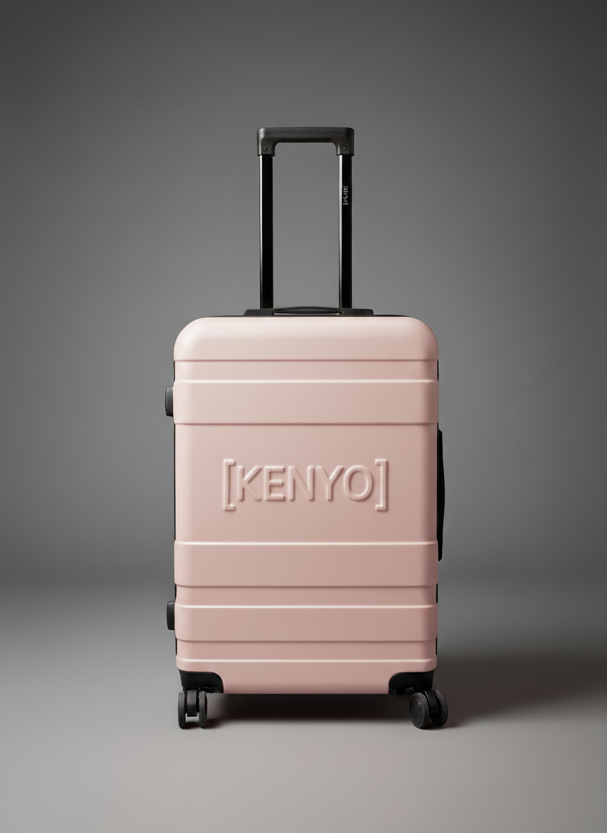 Ensemble 3 valises "ROSE"