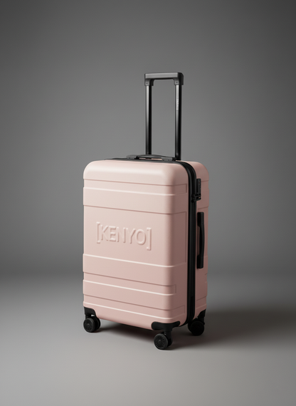 Ensemble 3 valises "ROSE"