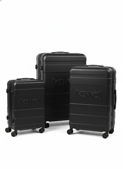 Ensemble 3 valises "NOIR"