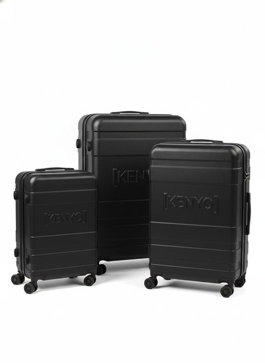 Ensemble 3 valises "NOIR"