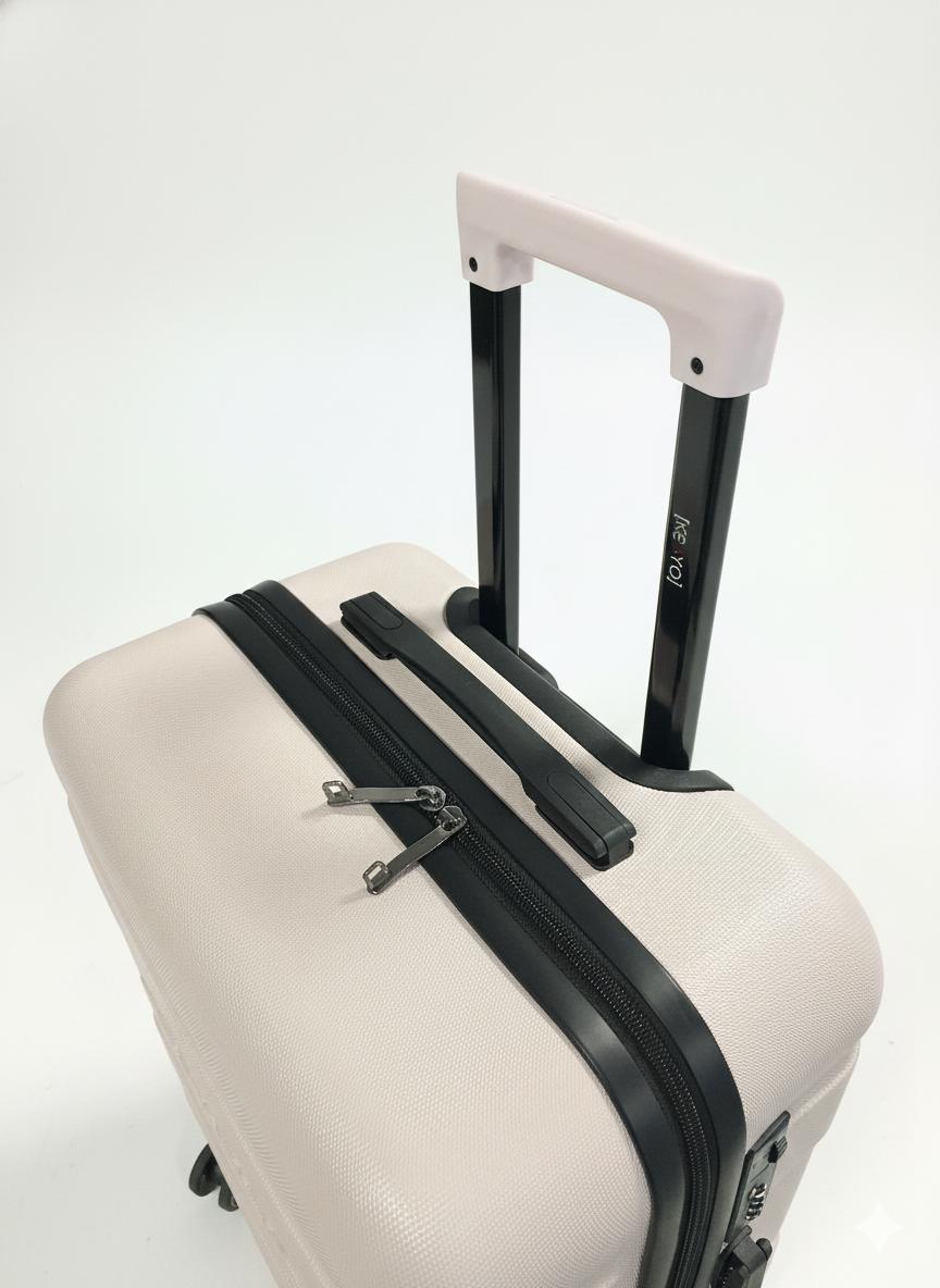 Ensemble 3 valises "ROSE"